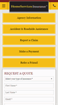 Mobile Screenshot of homeservicesinsurance.com